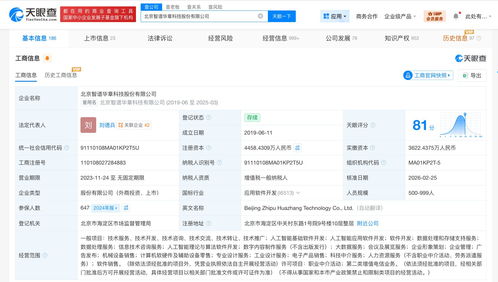 智譜AI增資至4458.4萬(wàn)元 加碼人工智能基礎(chǔ)軟件開發(fā)領(lǐng)域